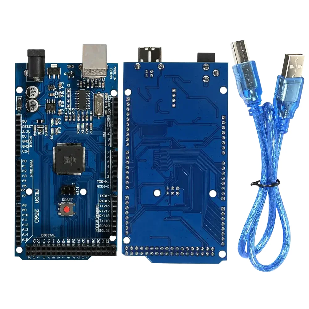 Tarjeta De Desarrollo Mega Atmega16u2 Ch340g Con Cable Compatible Con Arduino