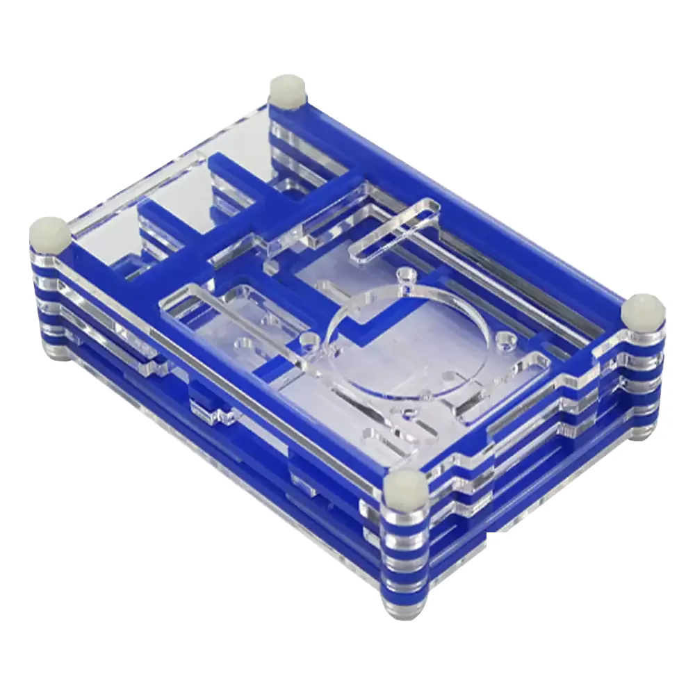 Case Para Raspberry Pi 3 Azul
