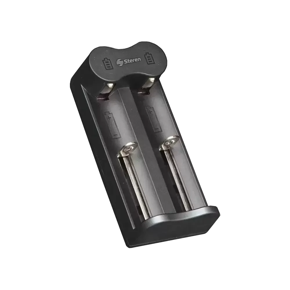 Cargador Usb De Baterias 10440, 14500, 16340, 18500, 18650 Li-ion Cilíndricas