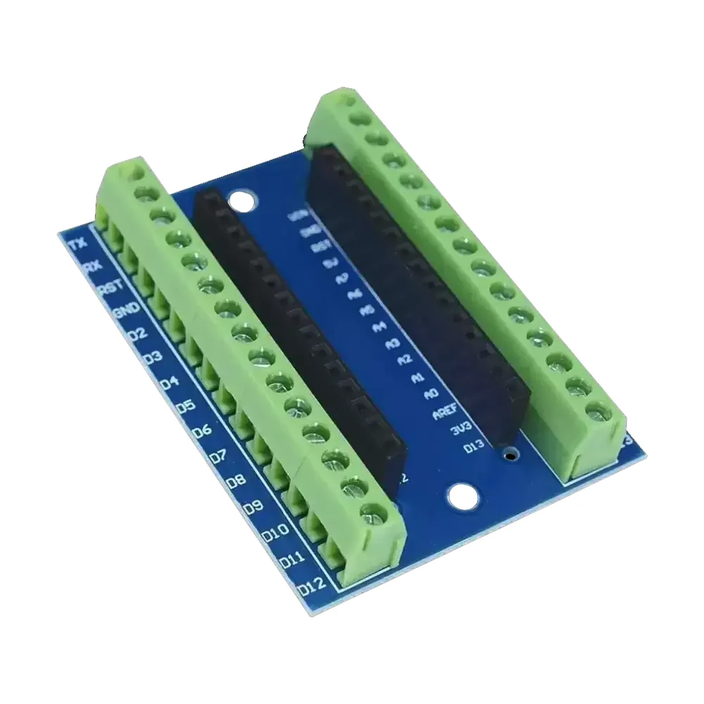 Screw Shield Para Arduino Nano Terminal De Clemas Tornillo