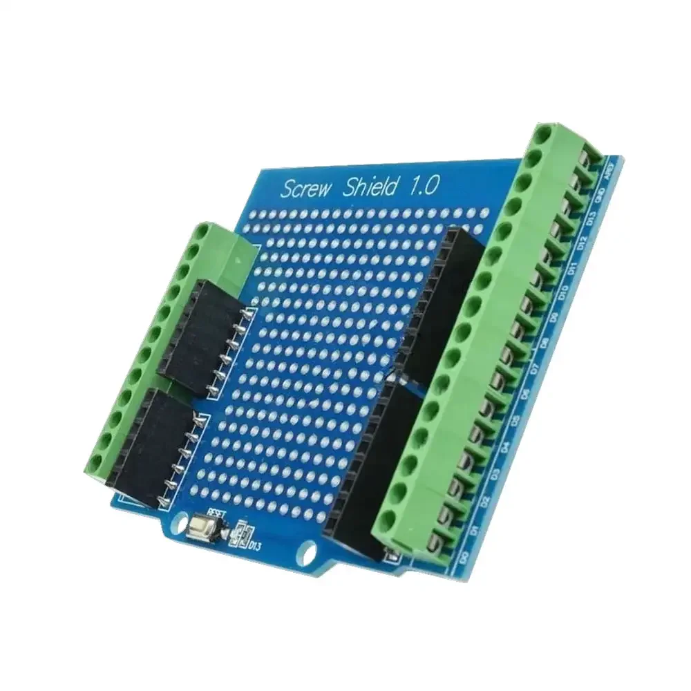 Screw Shield Para Arduino Uno Terminal De Clemas Tornillo