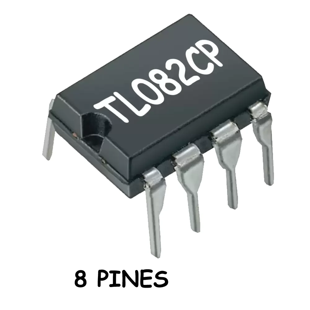 Tl082 Amplificador Operacional Doble, 3mhz, Alta Tensión J-fet Opam Dual, Opam