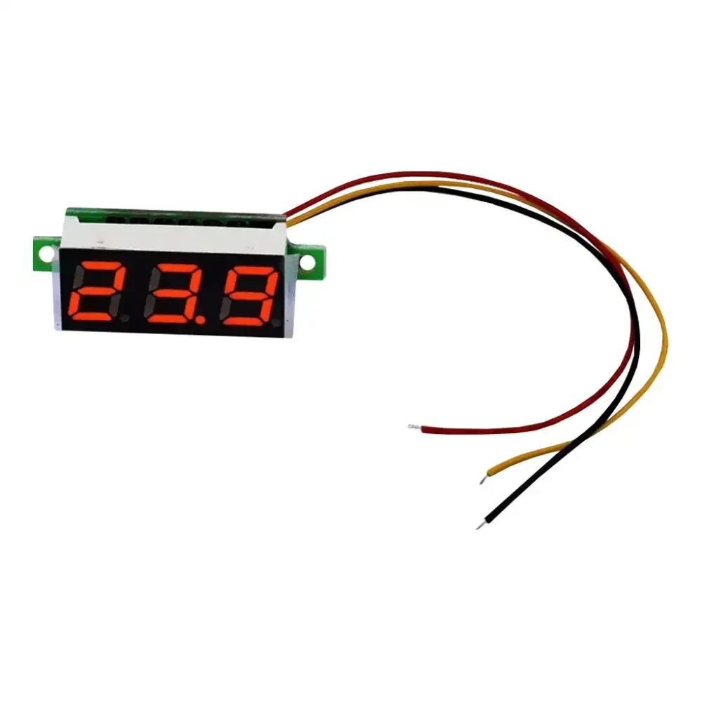 Display Mini Voltimetro Digital 0-100v 0.28" Pulgadas