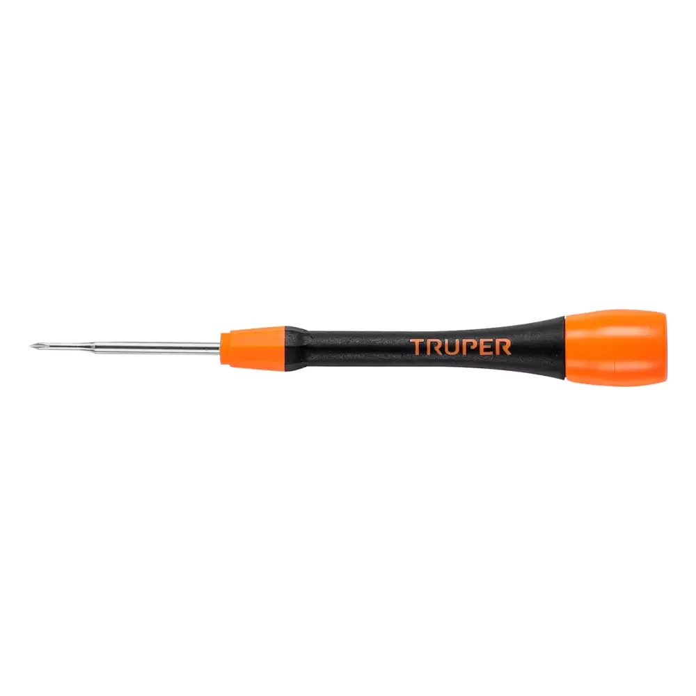 Desarmador De Precisión De Cruz Ph000 Mango Ergonómico Truper