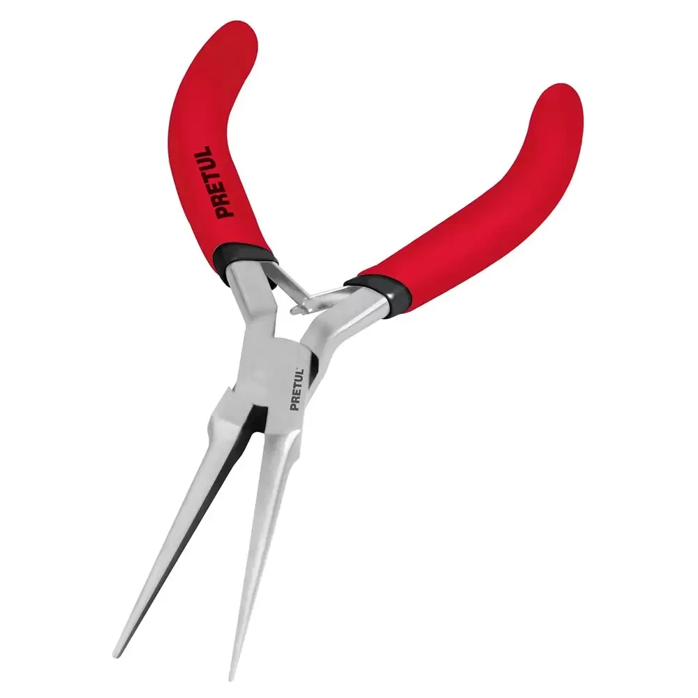 Pinza Punta De Aguja Mini De 6 Pulgadas Pretul