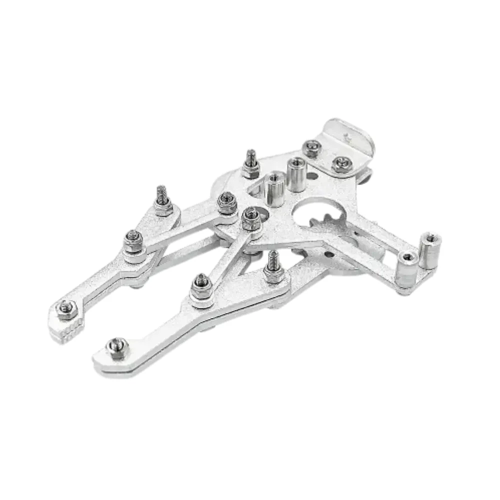 Pinza De Aluminio Garra Robotica Para Servomotor Gris