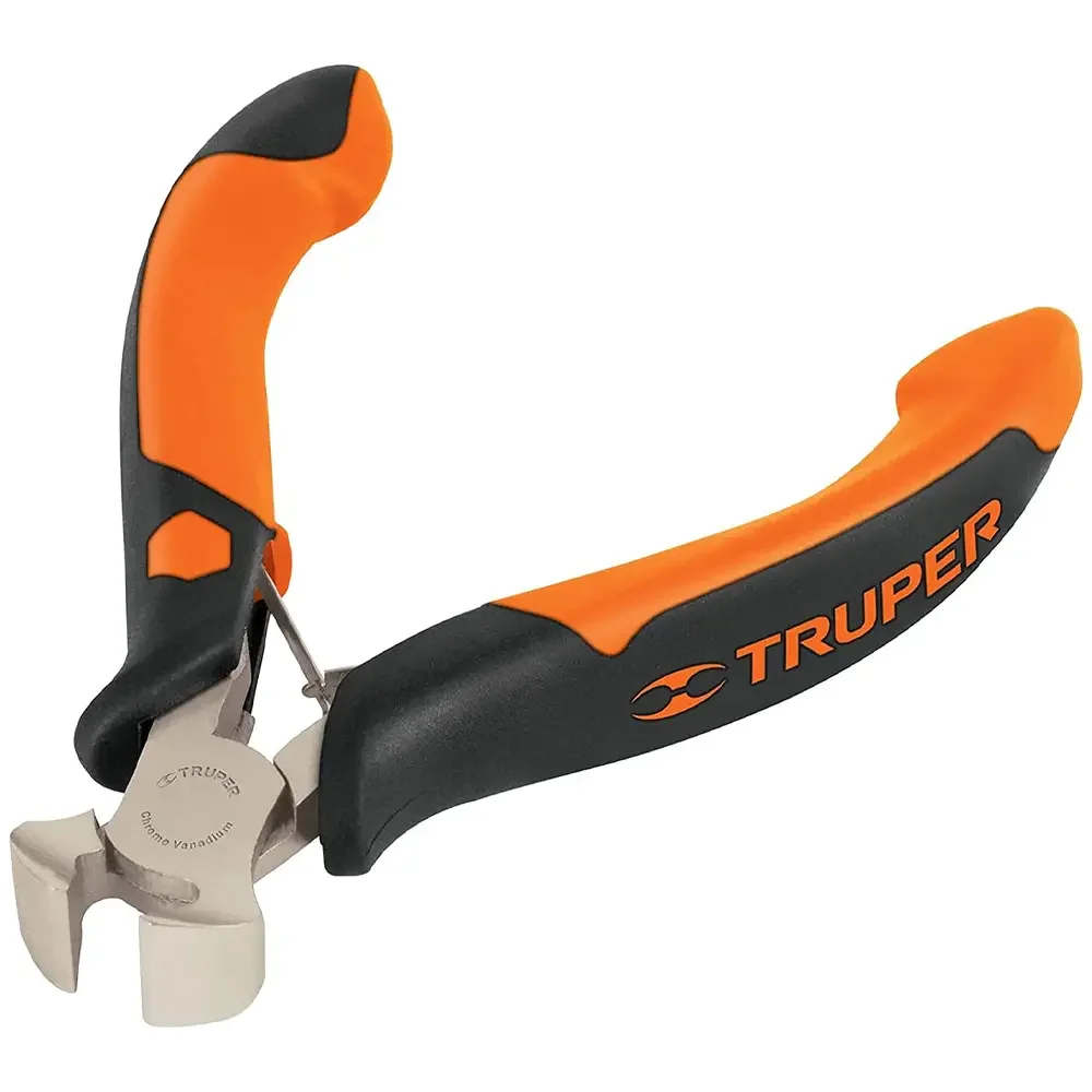 Pinza Tipo Tenaza Mini 4 Pulgadas Mangos Comfort Grip Truper