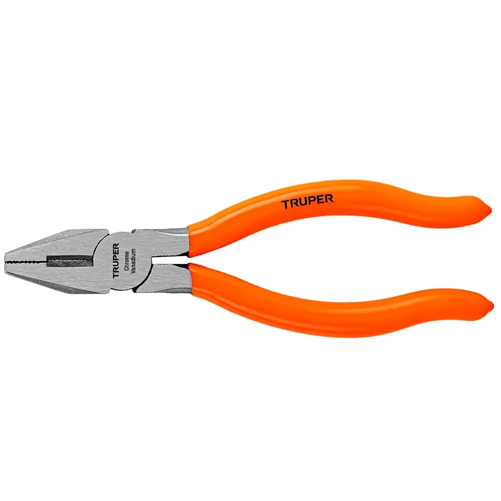 Pinza De Electricista 6 Pulgadas Mangos De Pvc Truper