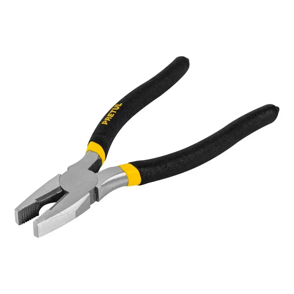 Pinza De Electricista 7 Pulgadas Mangos De Pvc Pretul