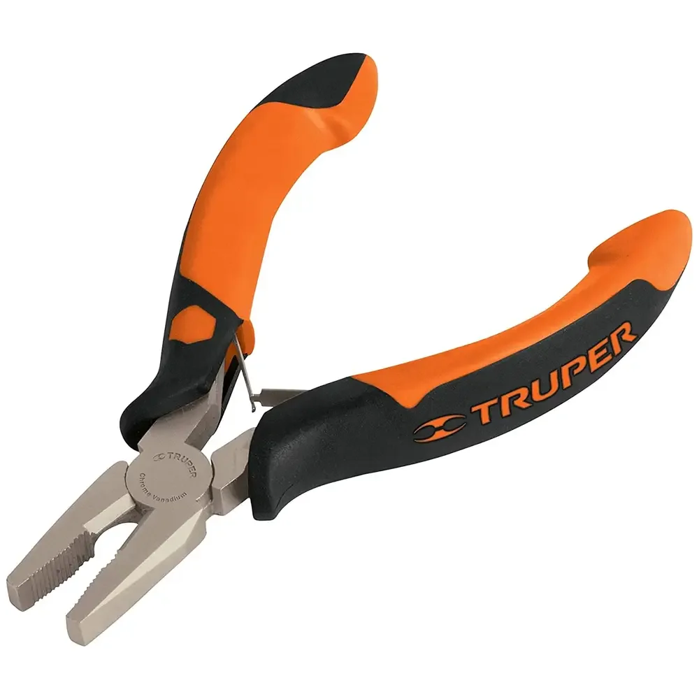 Pinza De Electricista Mini 5 Pulgadas Mangos Comfort Grip Truper