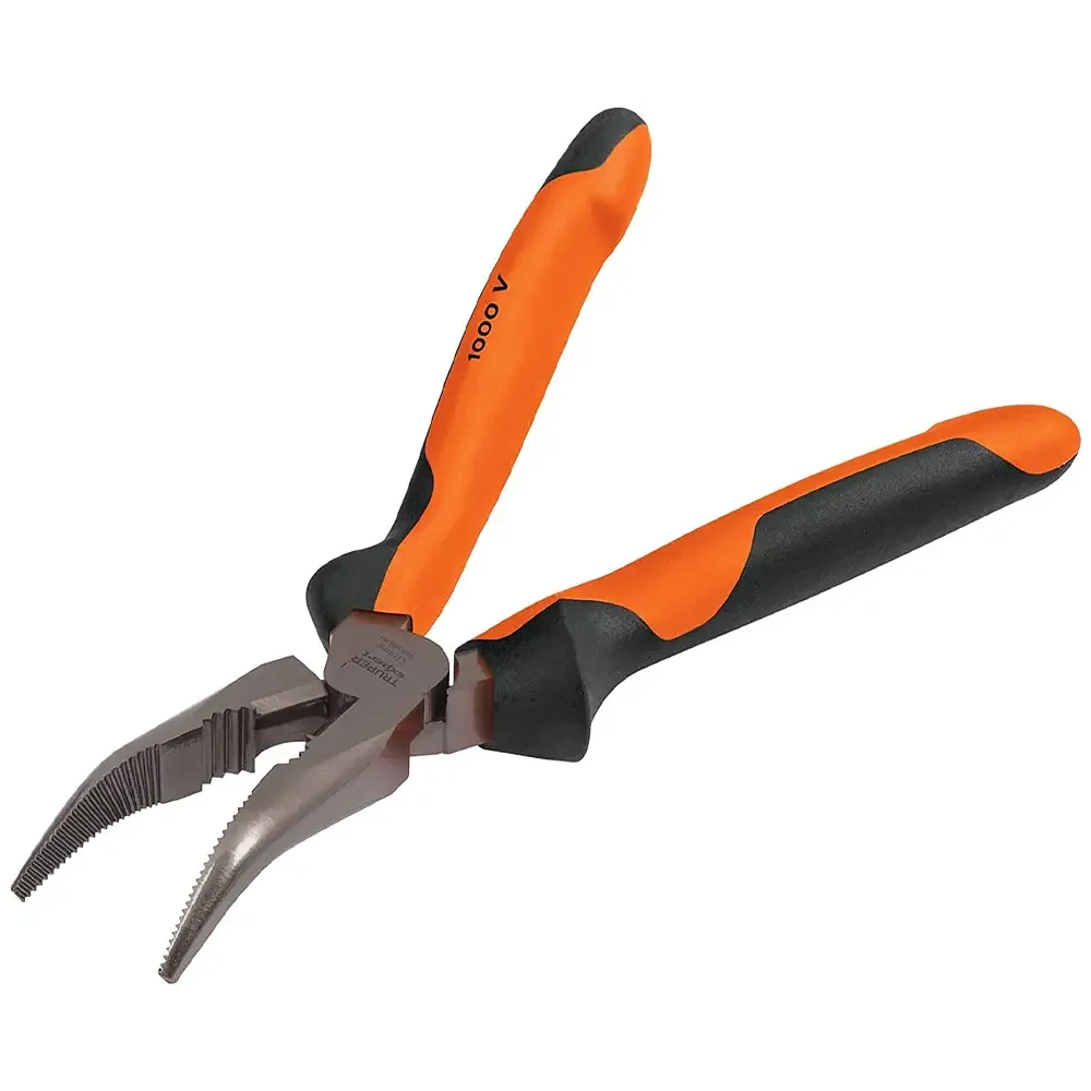 Pinza Punta Curva 6 Pulgadas Mango Confory Grip Truper