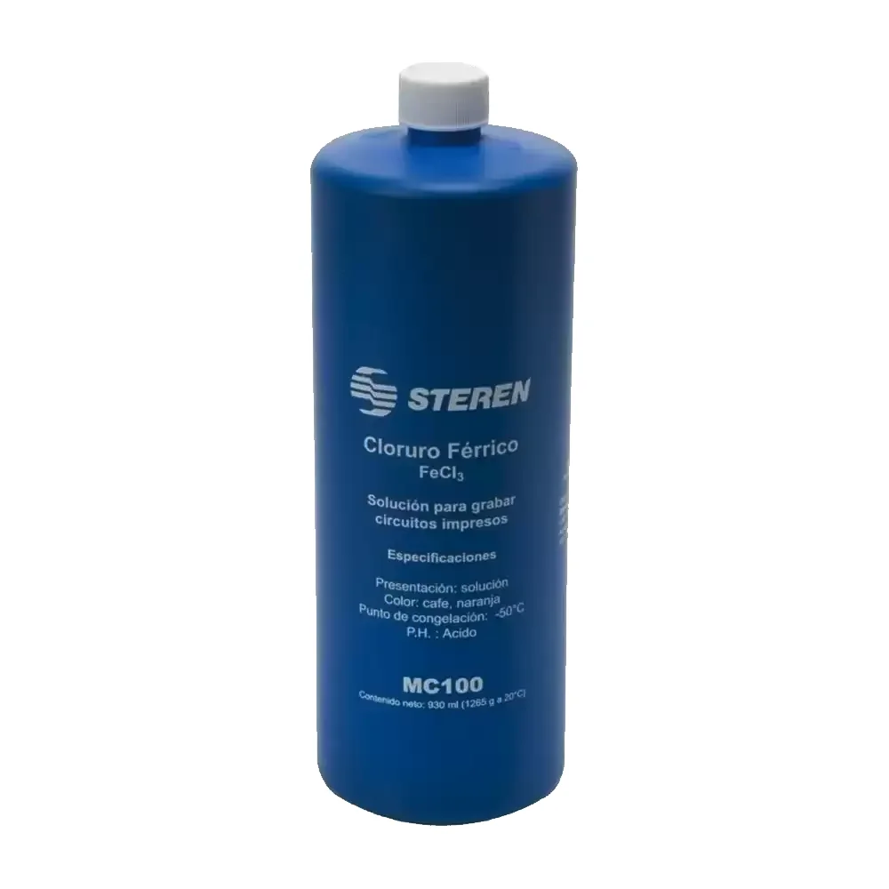 Cloruro Ferrico De 930ml Para Grabado De Circuitos Impreso