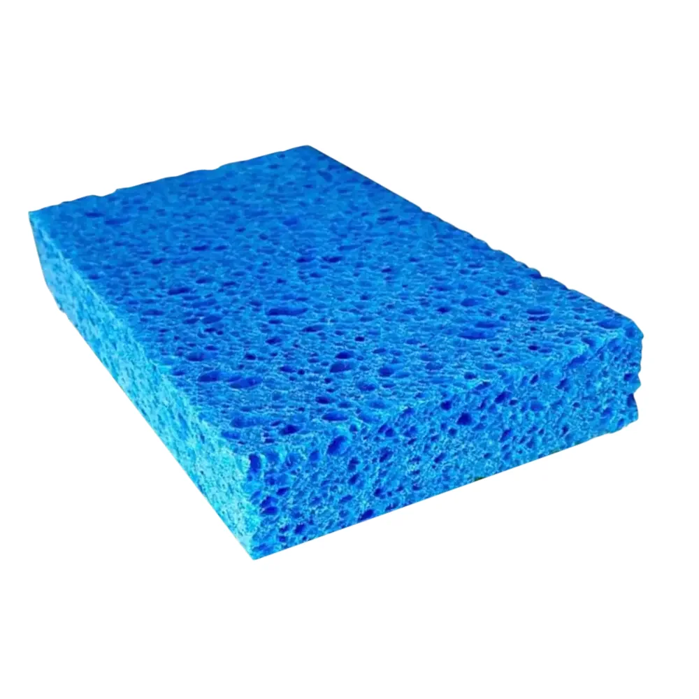 Esponja Limpiadora De Puntas Para Cautín Azul 8x5x1 Cm