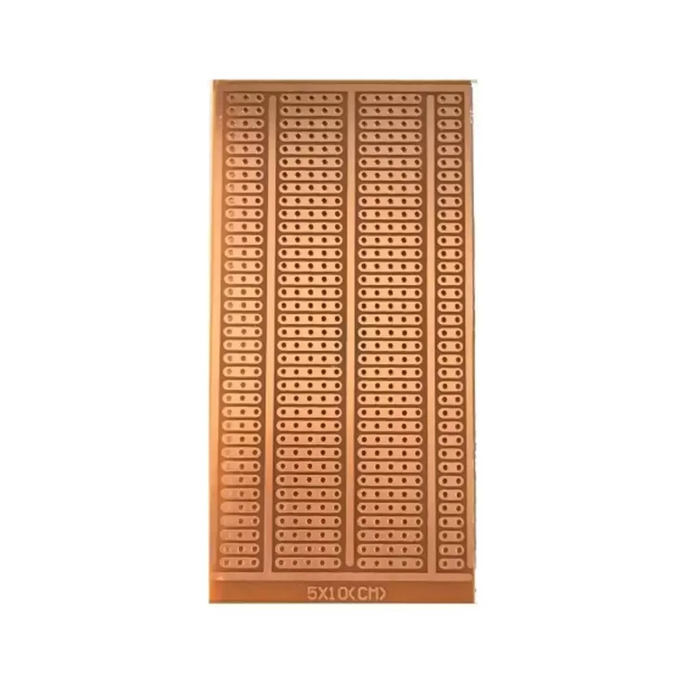 Placa Fenolica 5x10 Cm Perforada Tipo Protoboard 690-521