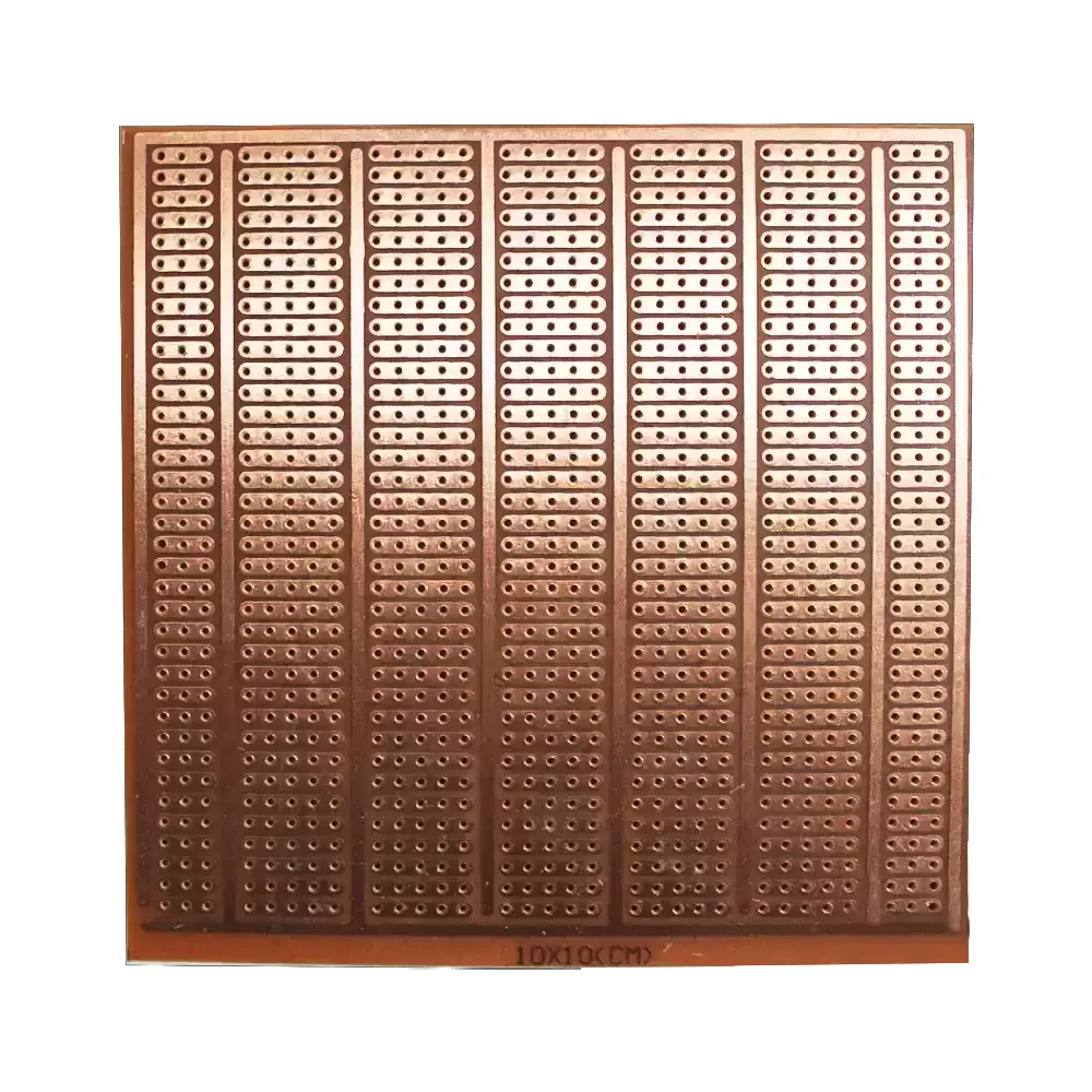 Placa Fenolica Perforada 10x10cm Tipo Protoboard