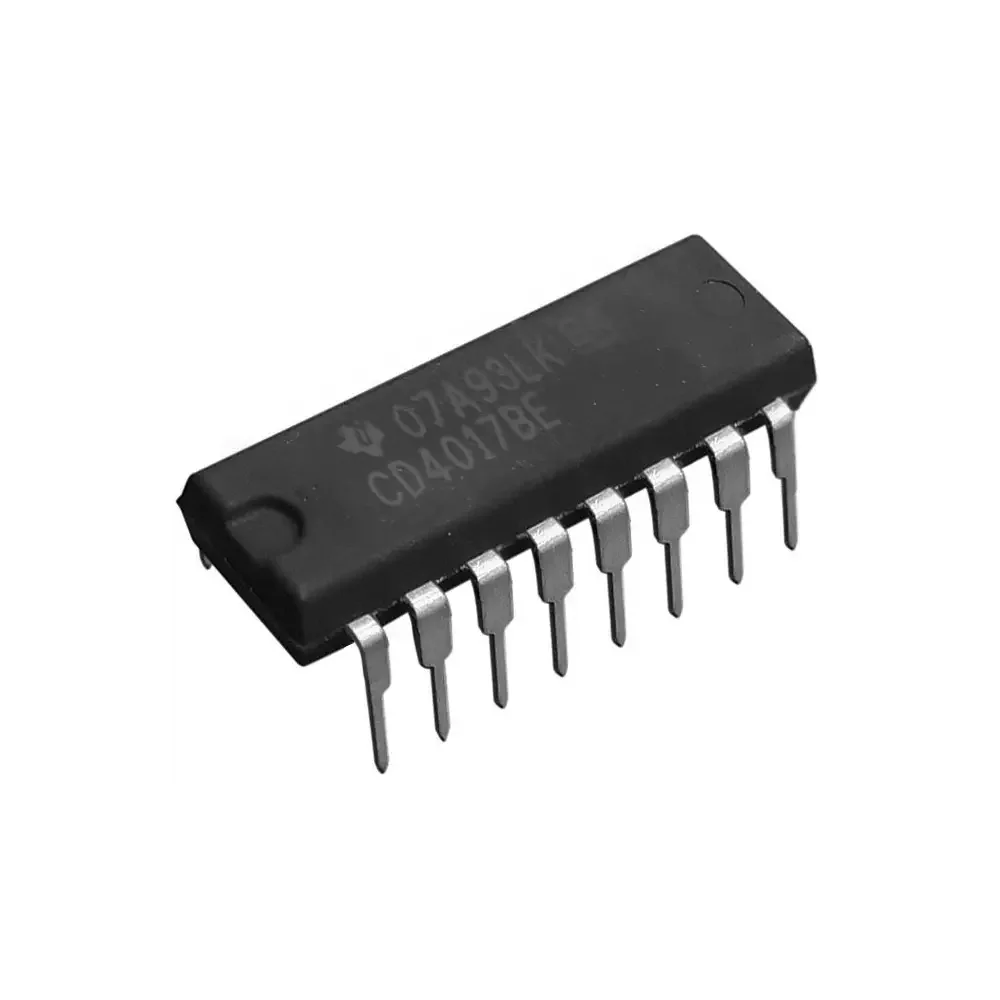Cd4017 Contador De Decadas Con 10 Salidas