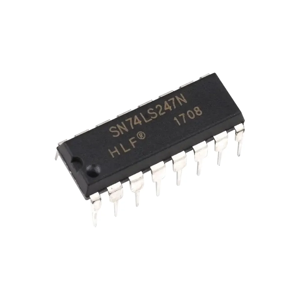 74ls247 74247 Bcd A Decodificador Para Display 7 Segmentos Anodo Comun