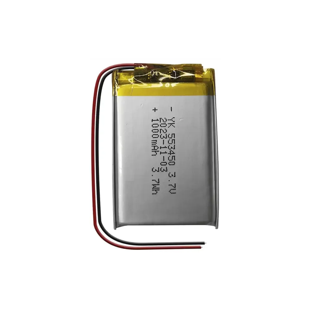 Bateria Recargable De Litio 3.7v 1000mah 34x50x5mm