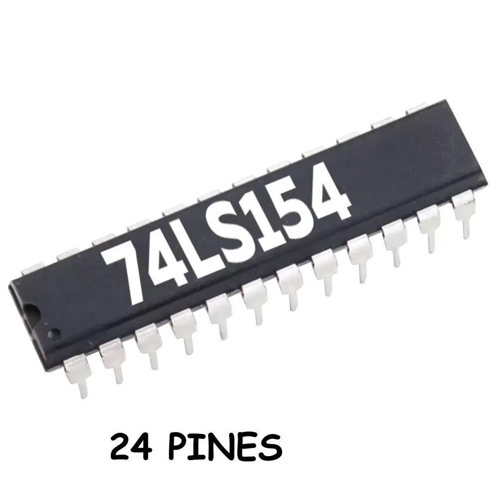 74ls154 74154 Decodificador Y Demultiplexor De 4 A 16 Líneas