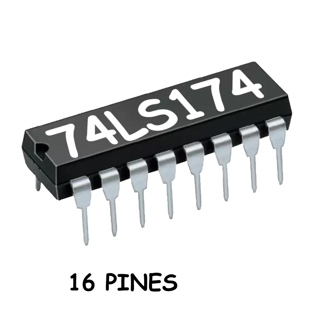 74ls174 74174 6 Flip Flop Tipo D