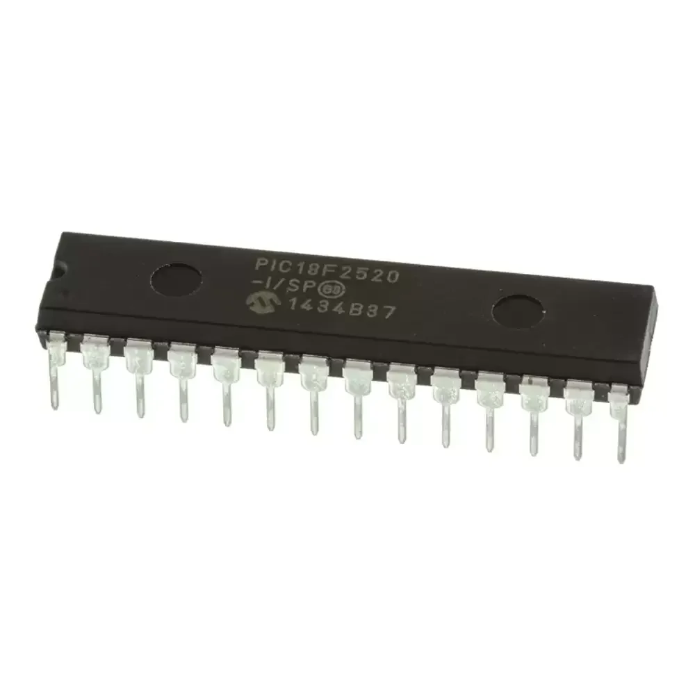 Pic18f2520 Microcontrolador De 8 Bits De Microchip Con Arquitectura Mejorada, 32 Kb De Memoria Flash, 1.5 Kb De Ram Y 256 Bytes De Eeprom
