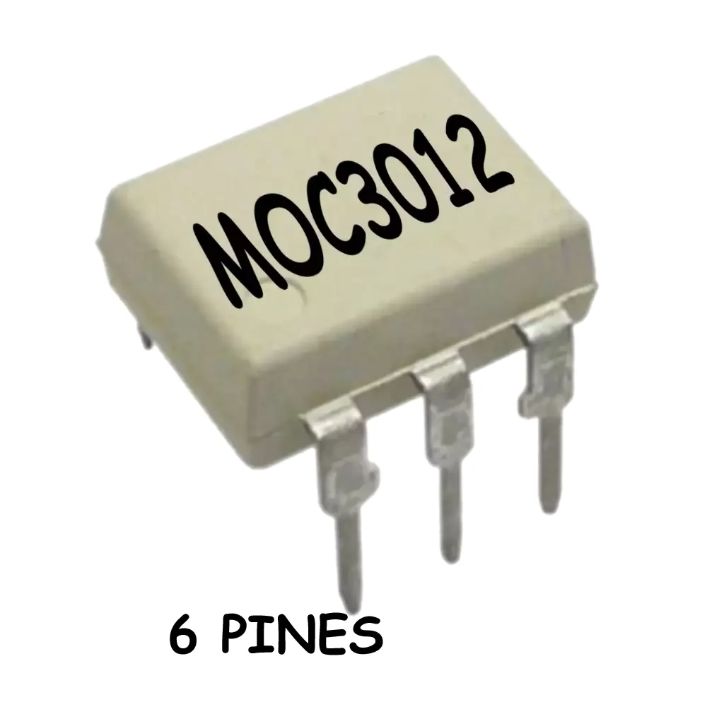 Optoacoplador Moc3012 Con Salida Triac 6dip