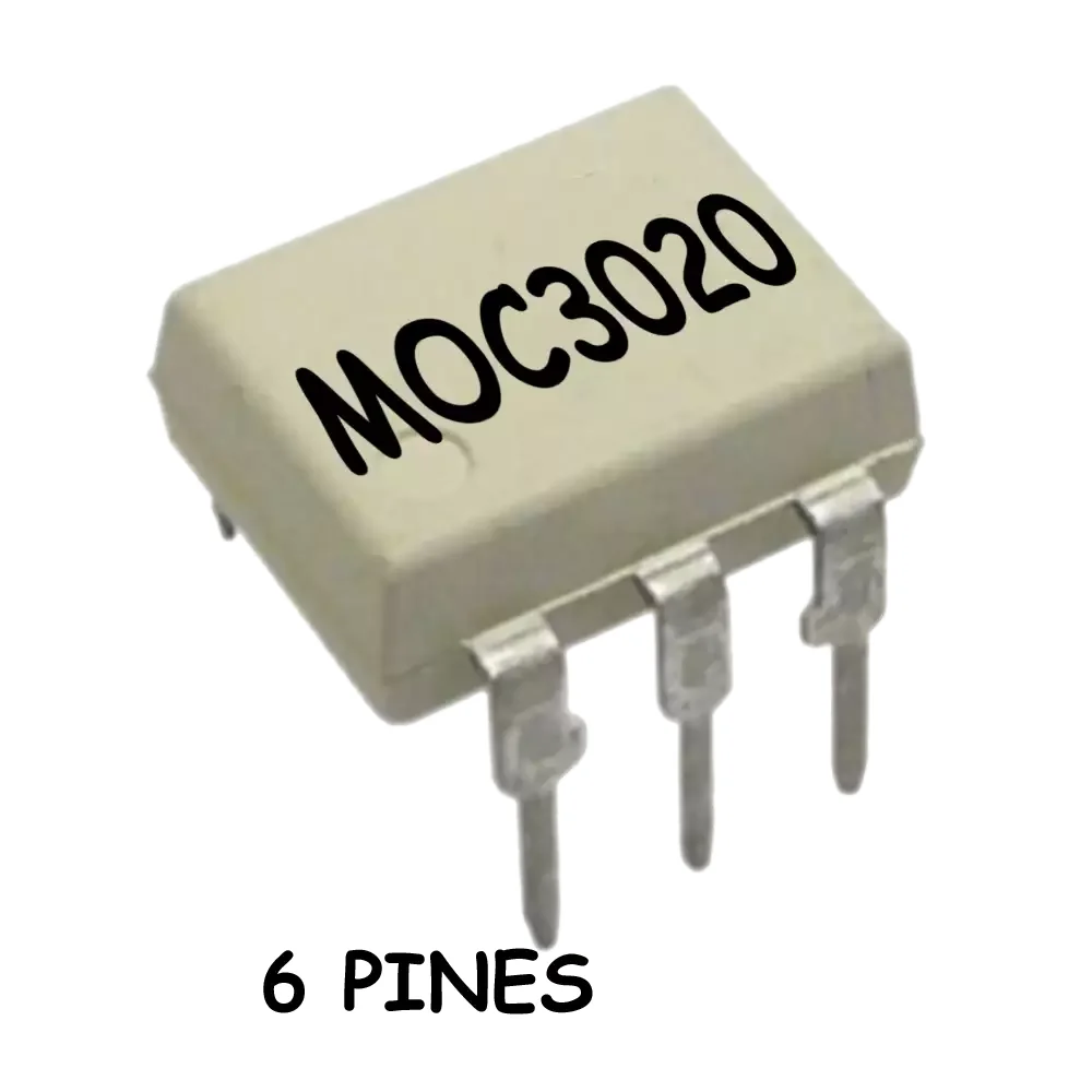 Moc3020 Optoacoplador Con Salida A Triac