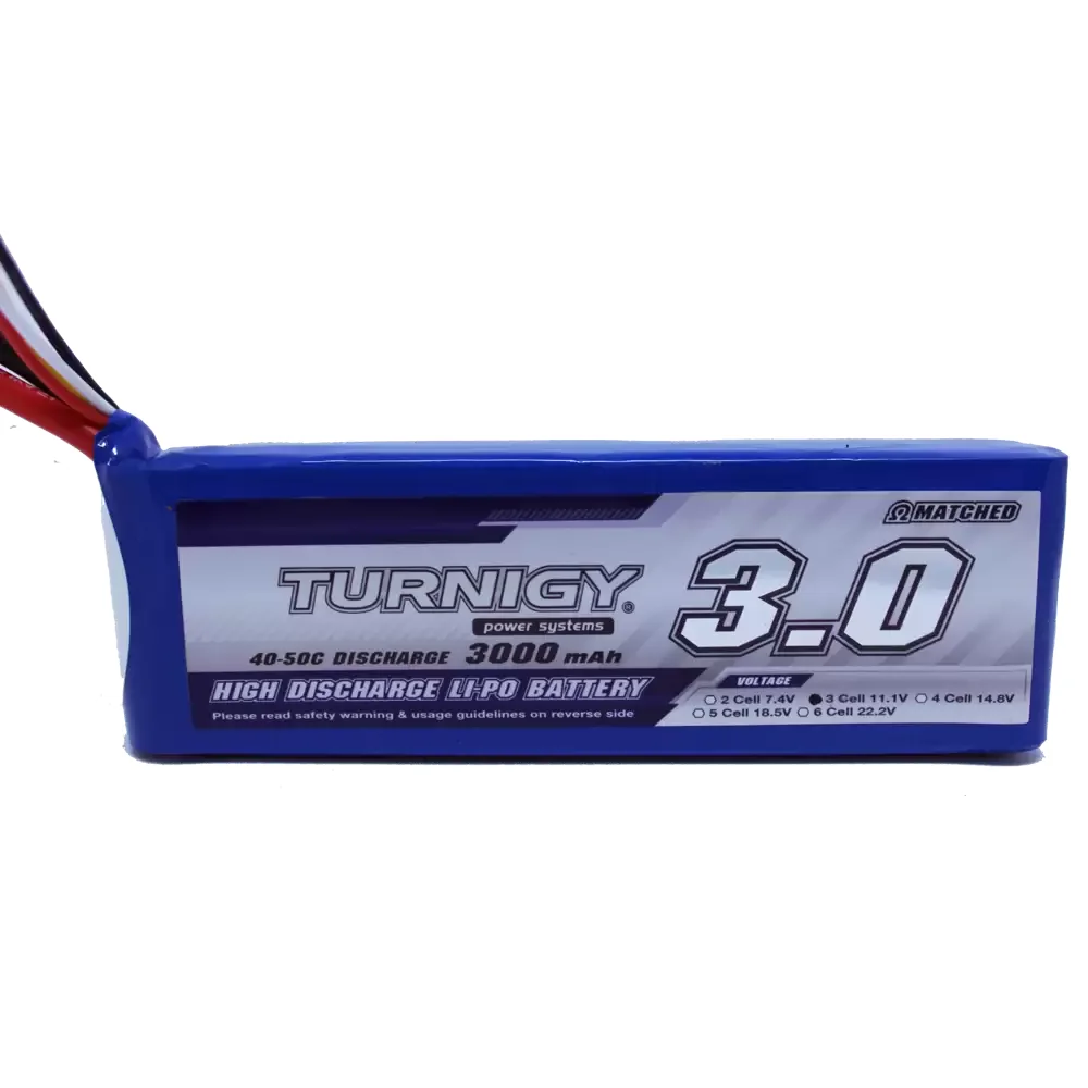 Bateria Lipo 3000 Mah 3s 40-50 Cc 11.1v