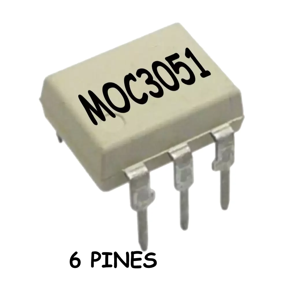 Moc3051 Optoacoplador Con Triac 600v 6dip