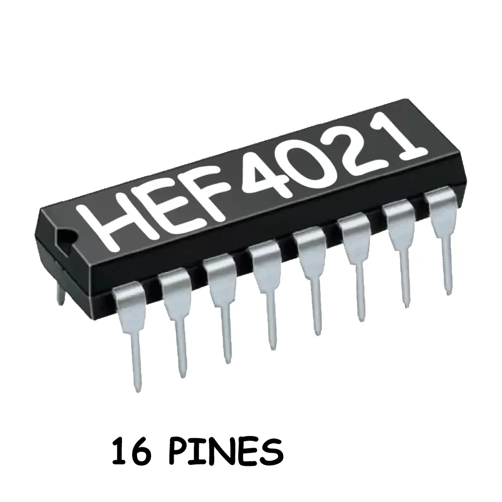 Hef4021 Convertidor De Paralelo A Serial De 8 Bit Cd4021