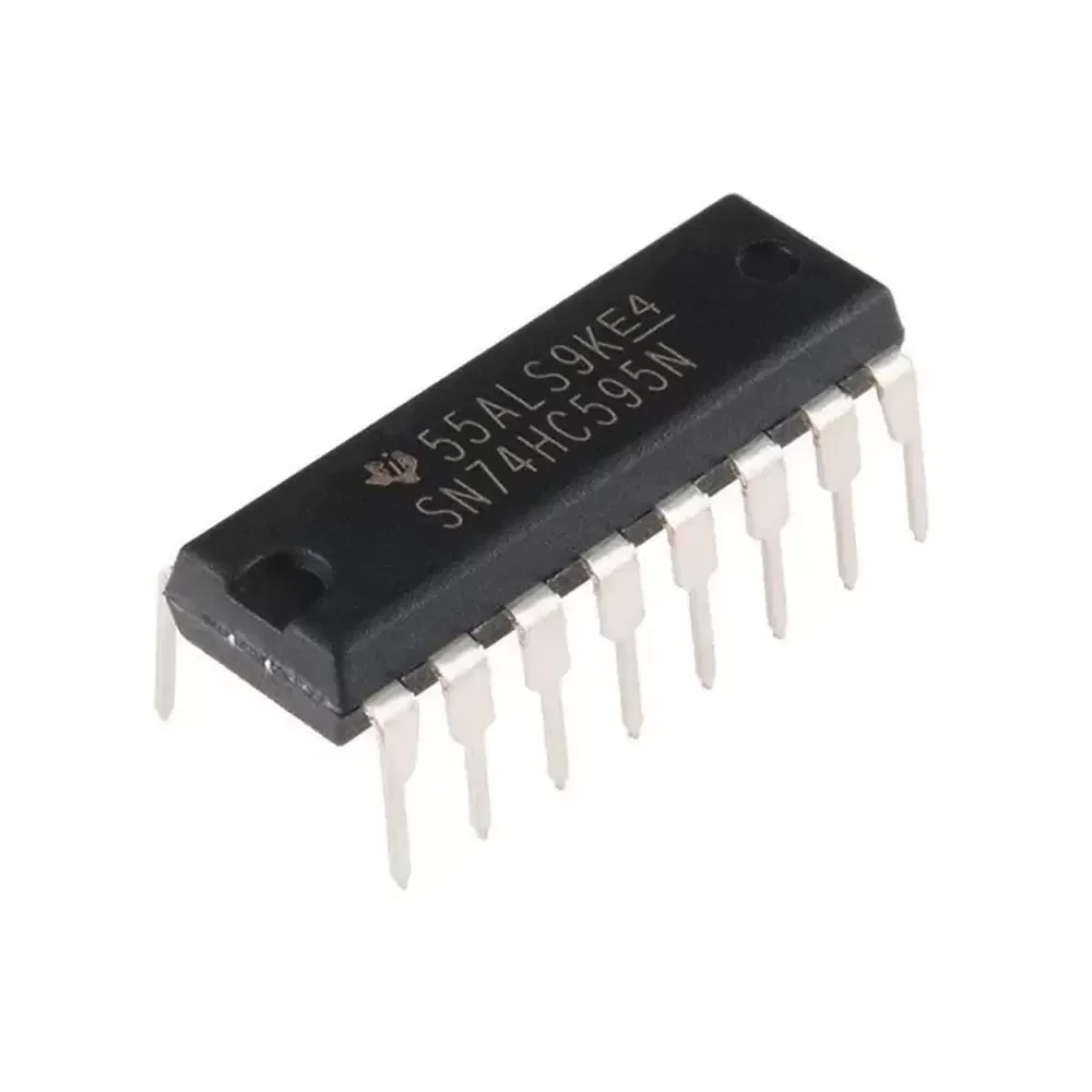 74hc595 74595 Registro De Desplazamiento 8 Bits Serial A Paralelo