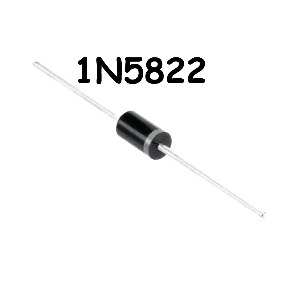 Diodo Diodo Schottky De Potencia De Baja Caída ~0.475–0.525v Rectificador 1n5822 40 V 3 A