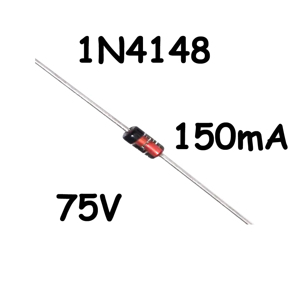 Diodo Rectificador 1n4148 100v 300ma