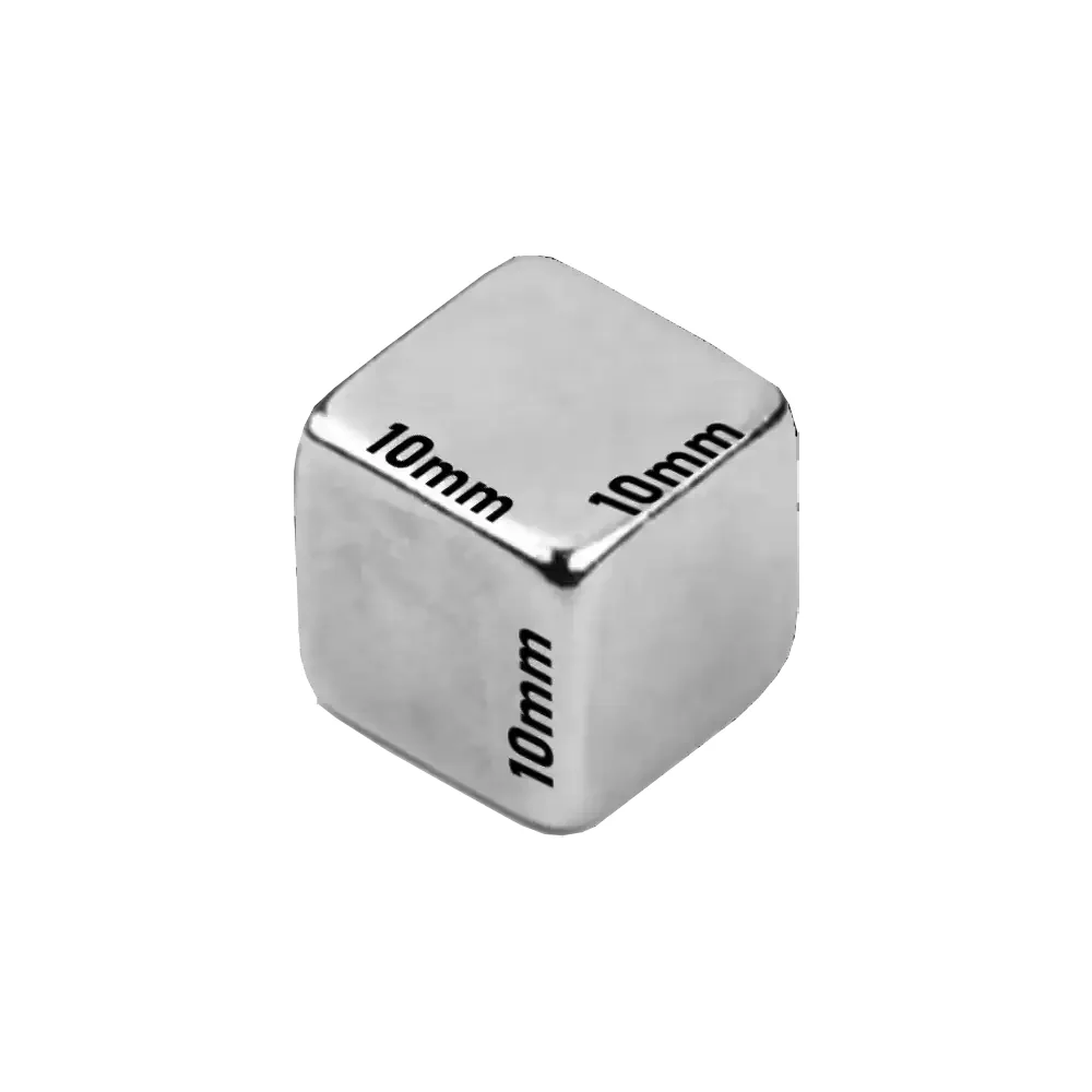 Iman De Neodimio Tipo Cubo 10x10x10mm