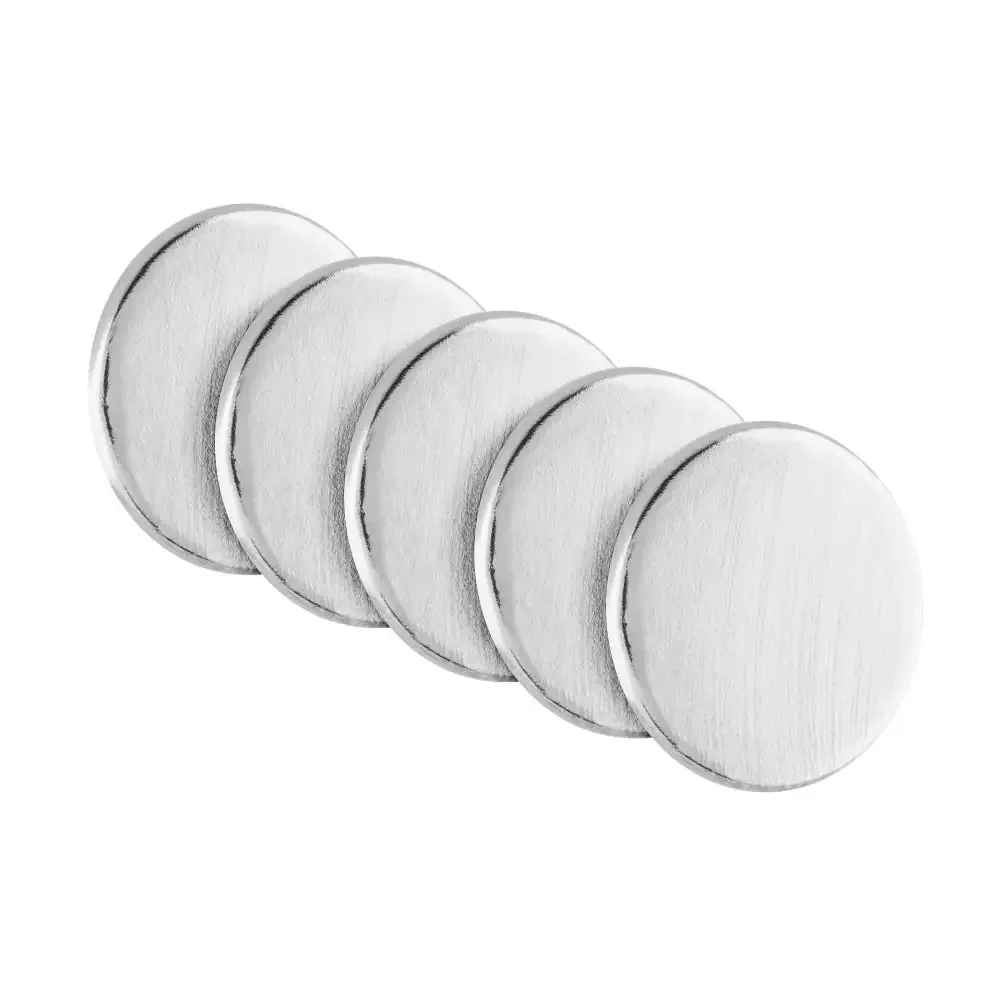 Imanes De Neodimio De 15mm De Diametro Kit De 5 Piezas