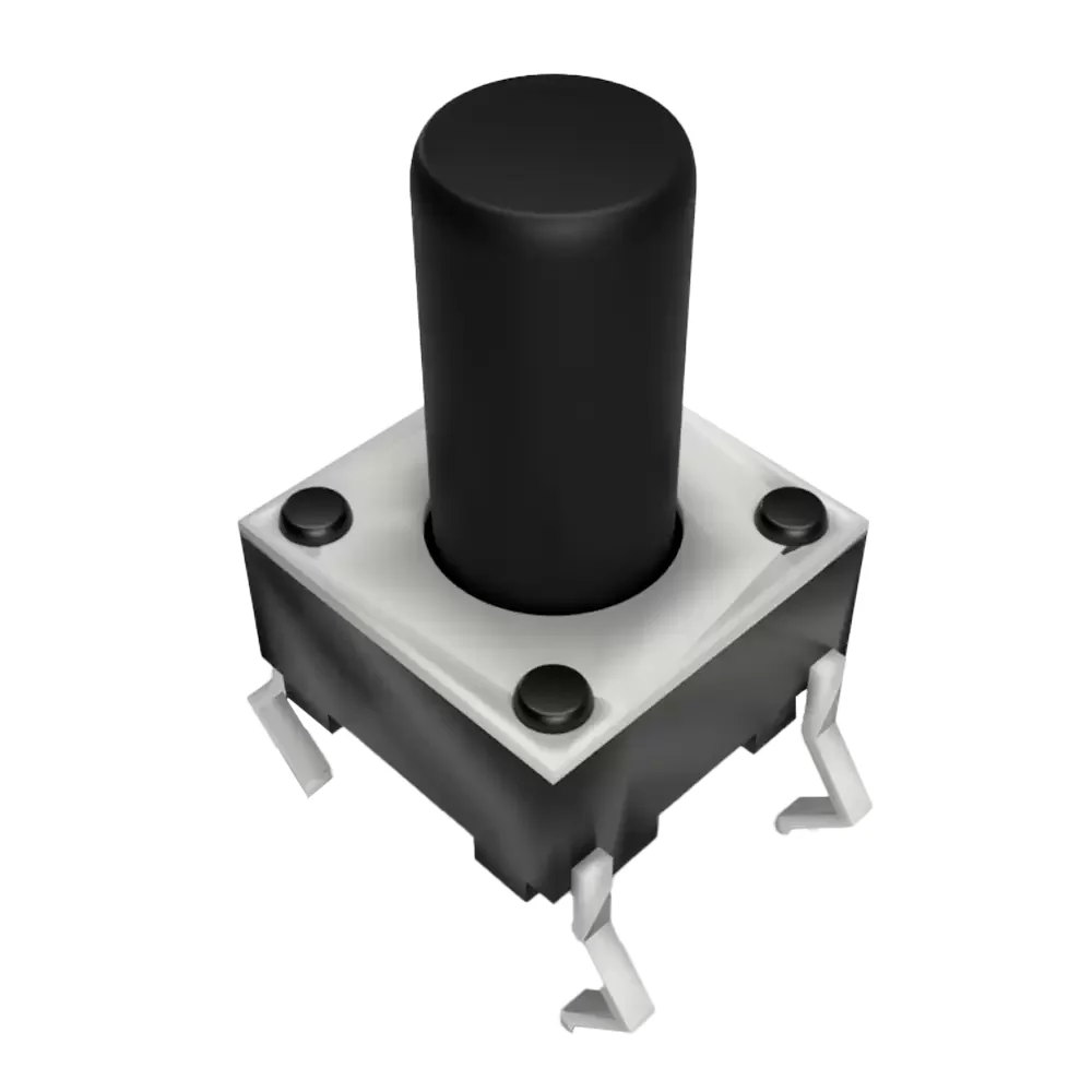 Boton Push Button 6x6x9mm 4 Pines Abierto