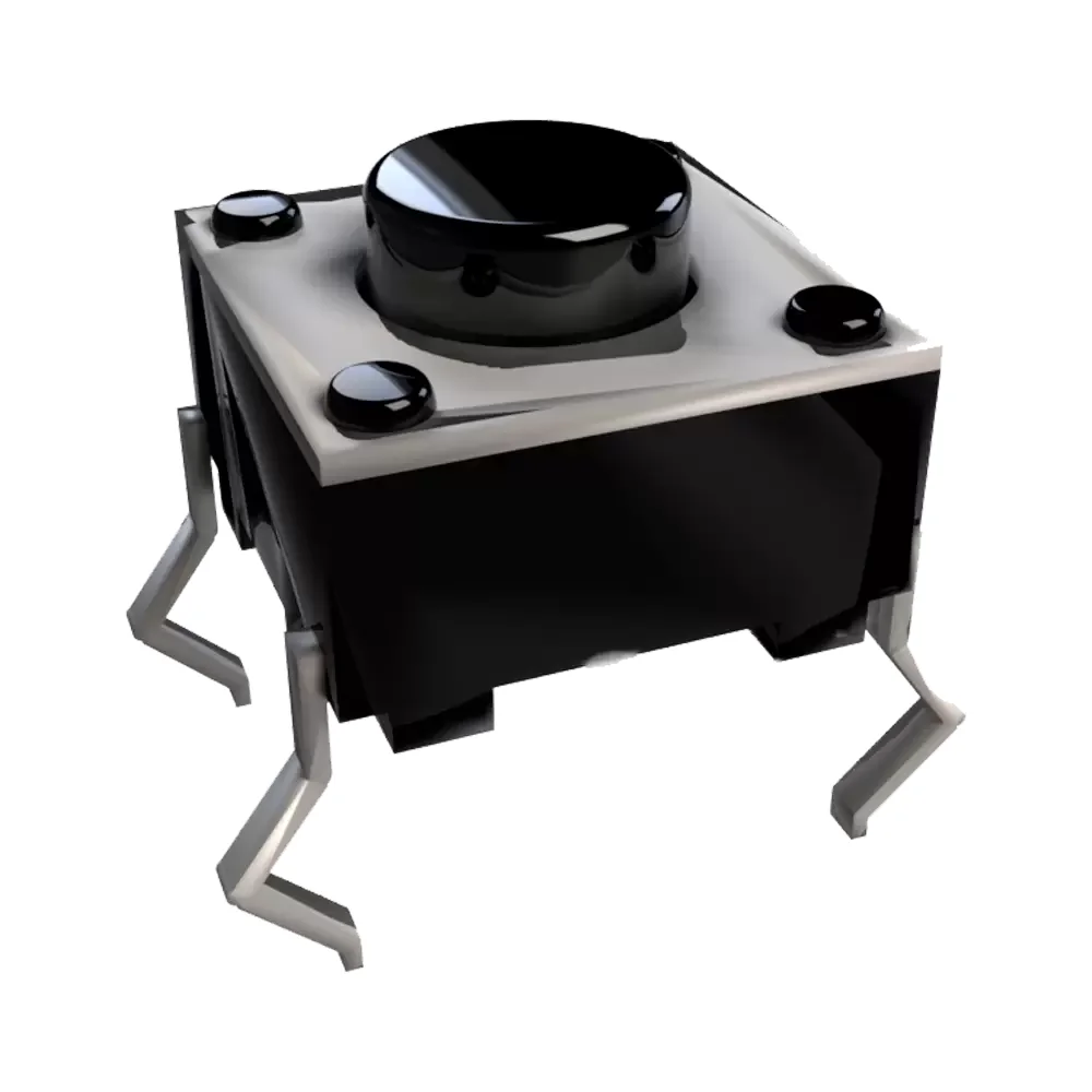Boton Push Button 6x6x4.3mm 4 Pines Abierto