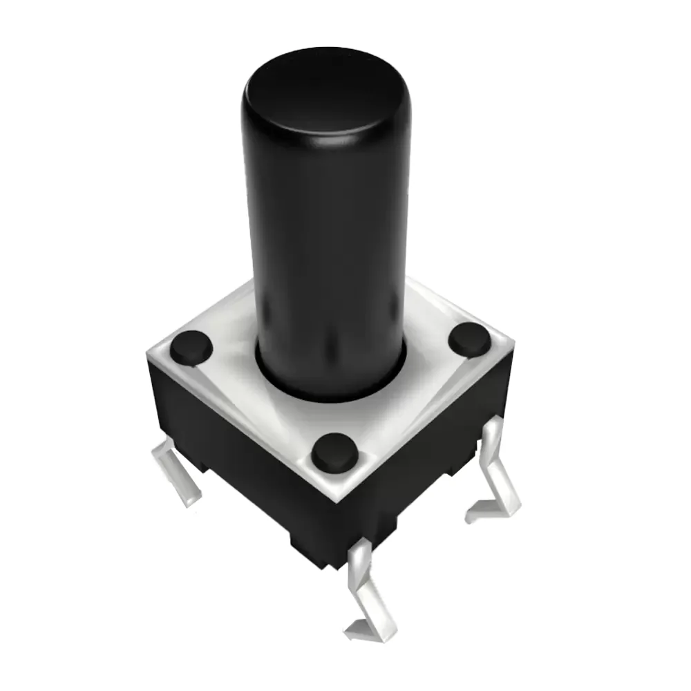 Boton Push Button 6x6x10mm 4 Pines Abierto