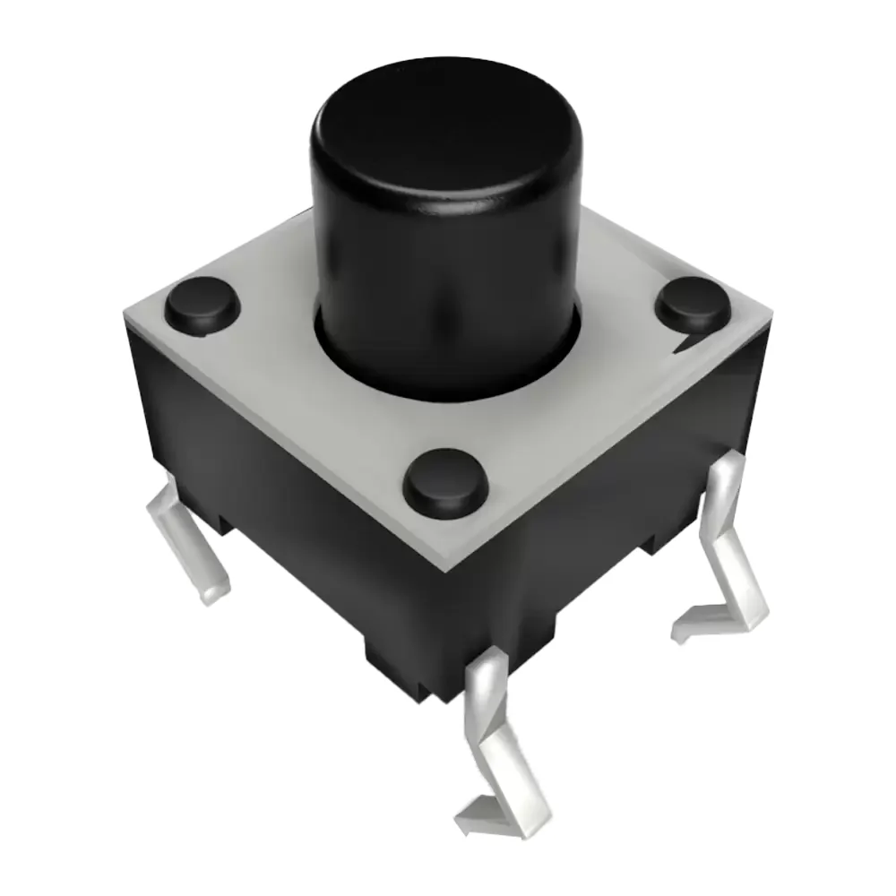 Botón Push Button 6x6x6mm 4 Pines Abierto