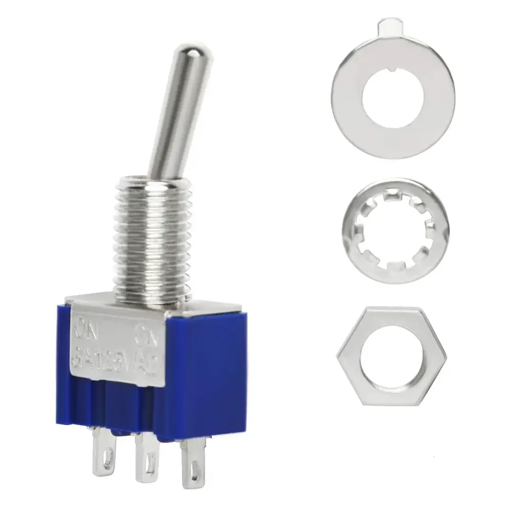 Switch De Palanca 6a 125v On-on 3 Pines