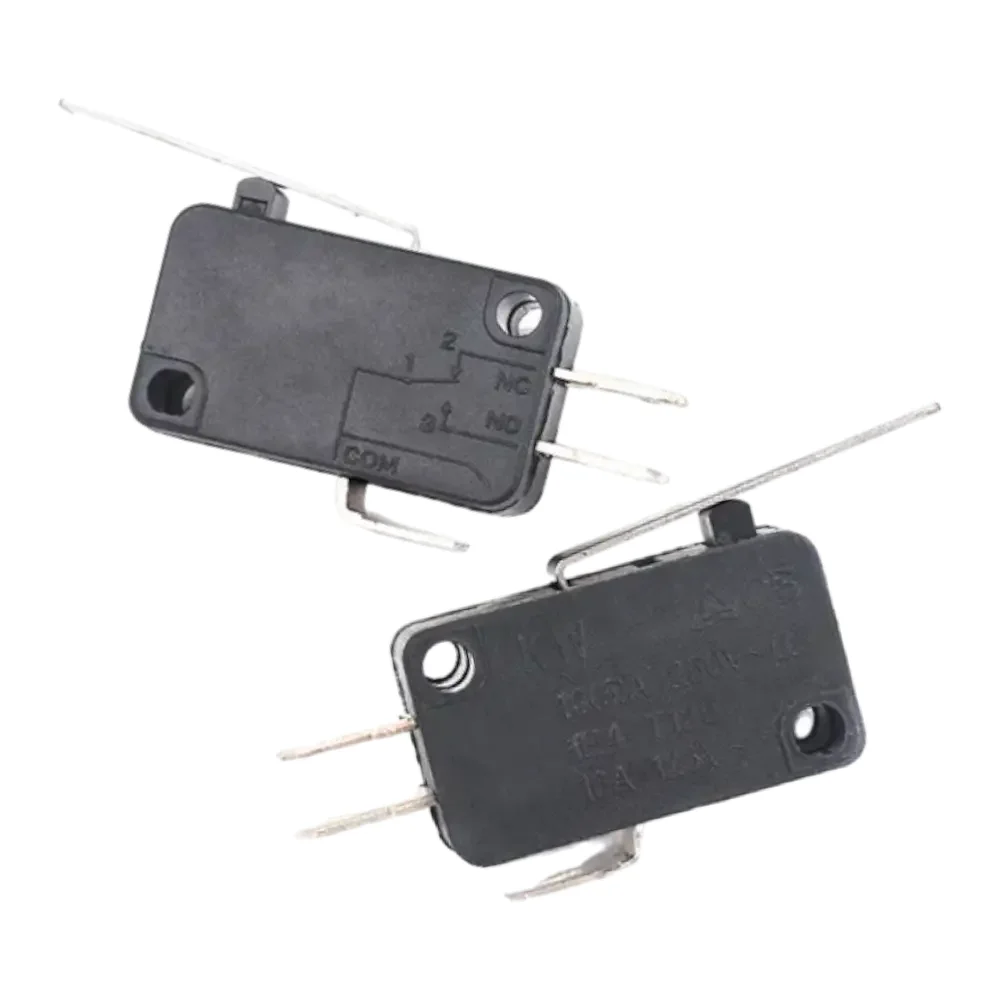 Micro Switch De Final De Carrera 28x16x10 Mm Con Palanca De 2.7 Cm 16a 250v, 18a 125v