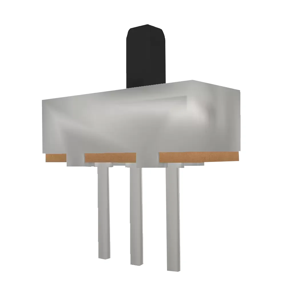Switch Mini Palanca De 3mm Deslizable De 2 Polos Y 3 Pines 0.3a 30v