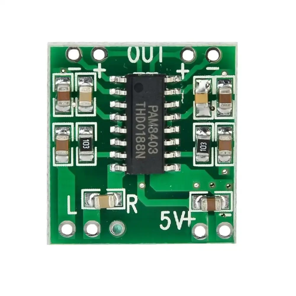 Modulo Amplificador De Audio Pam8403 5v 3 Watts