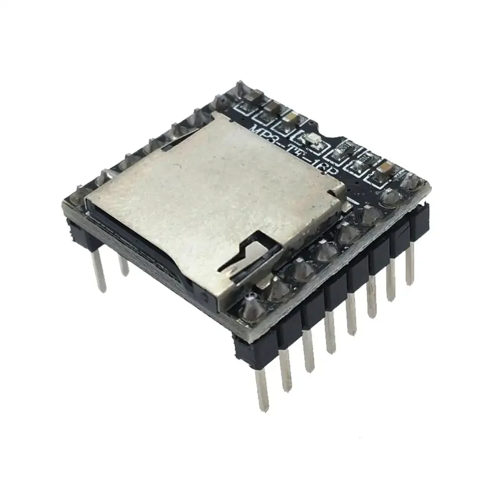 Modulo Mp3 Micro Sd Para Arduino Soporta Mp3/wma/wav Tf-16p