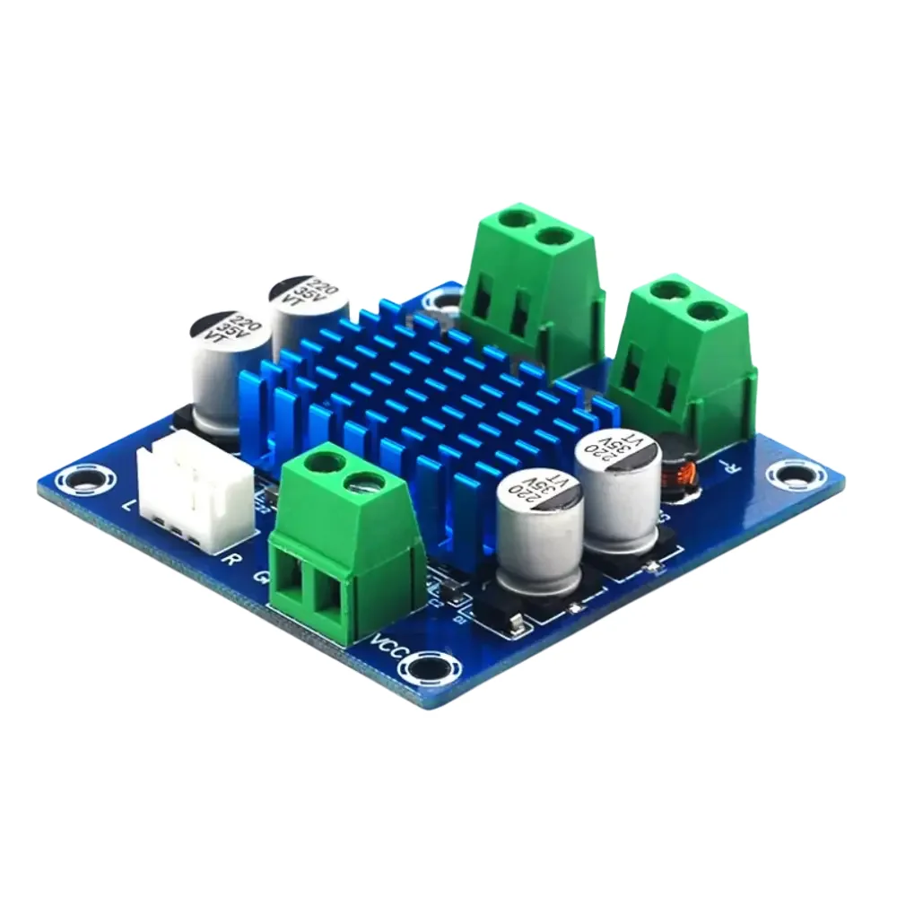 Amplificador De Potencia De Audio Digital 30w X2 8-26v 53*45*14mm 4-8 Ohms
