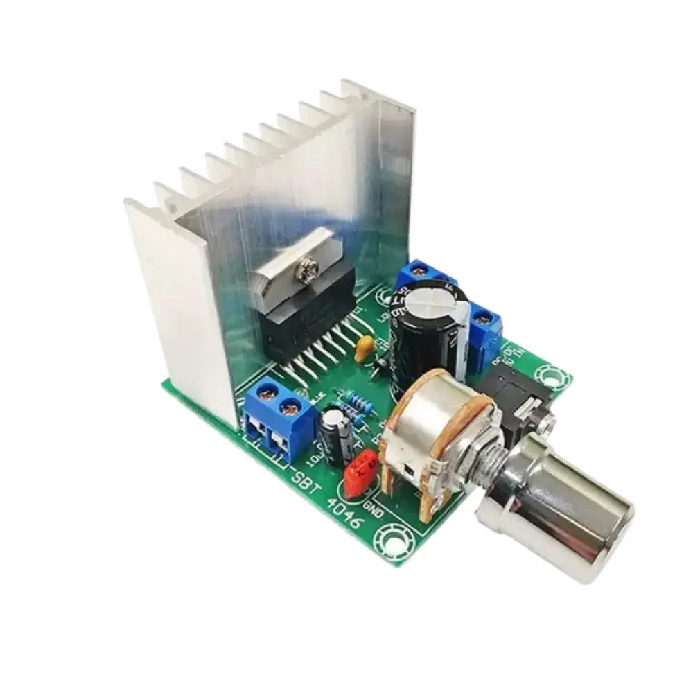 Amplificador De Audio Tda7297 15w X2 12v 4.8×4.8cm 4-8 Ohms