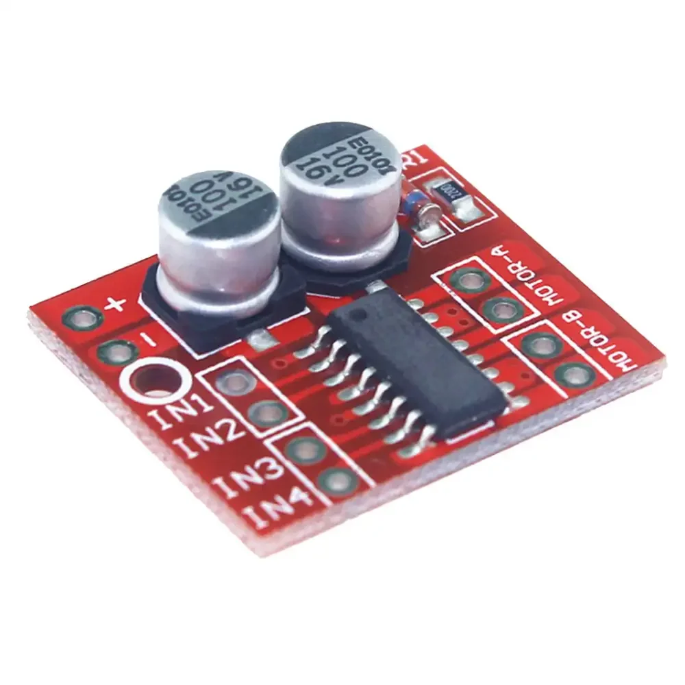 Módulo Puente H Mini L298n 1.5 A Controla 2 Motores Dc O Un Motor A Pasos