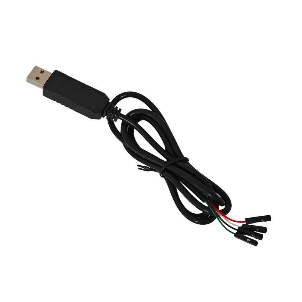 Cable Convertidor Pl2303 Usb A Ttl Rs232 Conexion 4 Pines Hembra