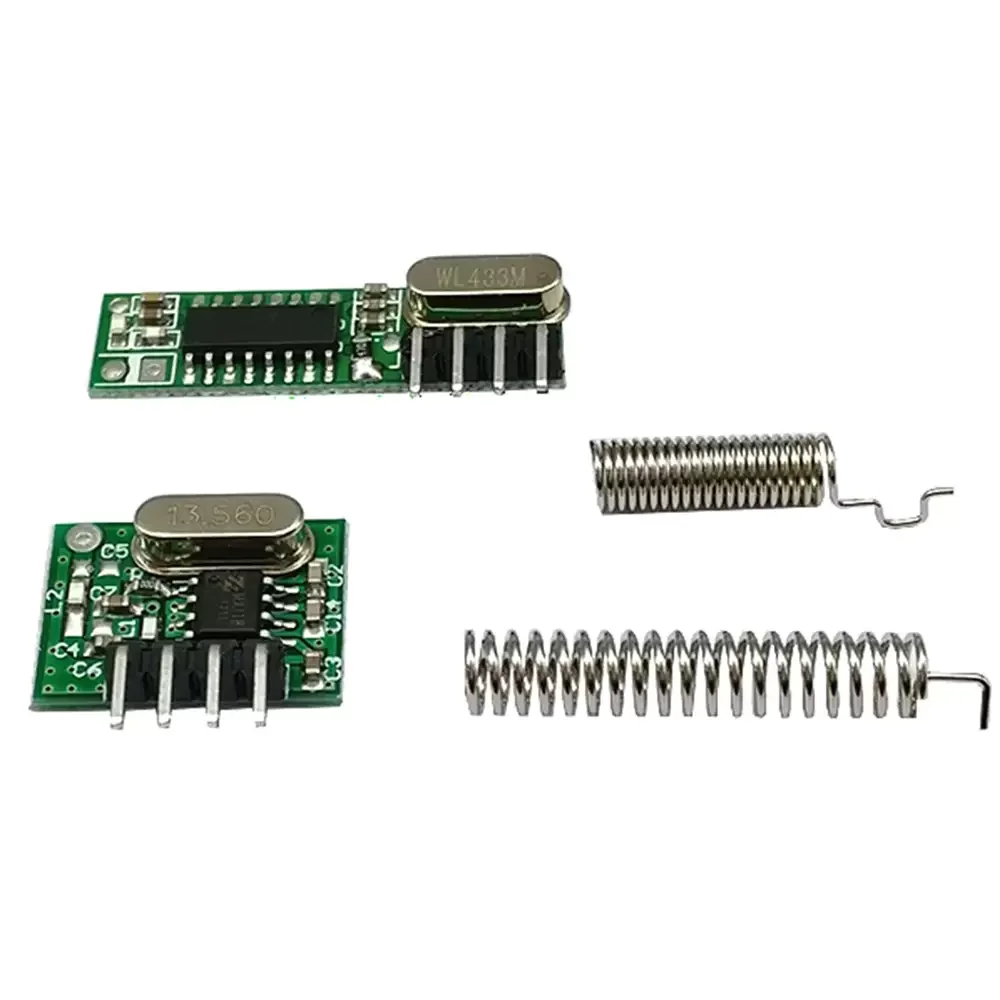 Kit Transmisor Y Receptor De Radiofrecuencia Rf433 Wl101-341 Con Antenas