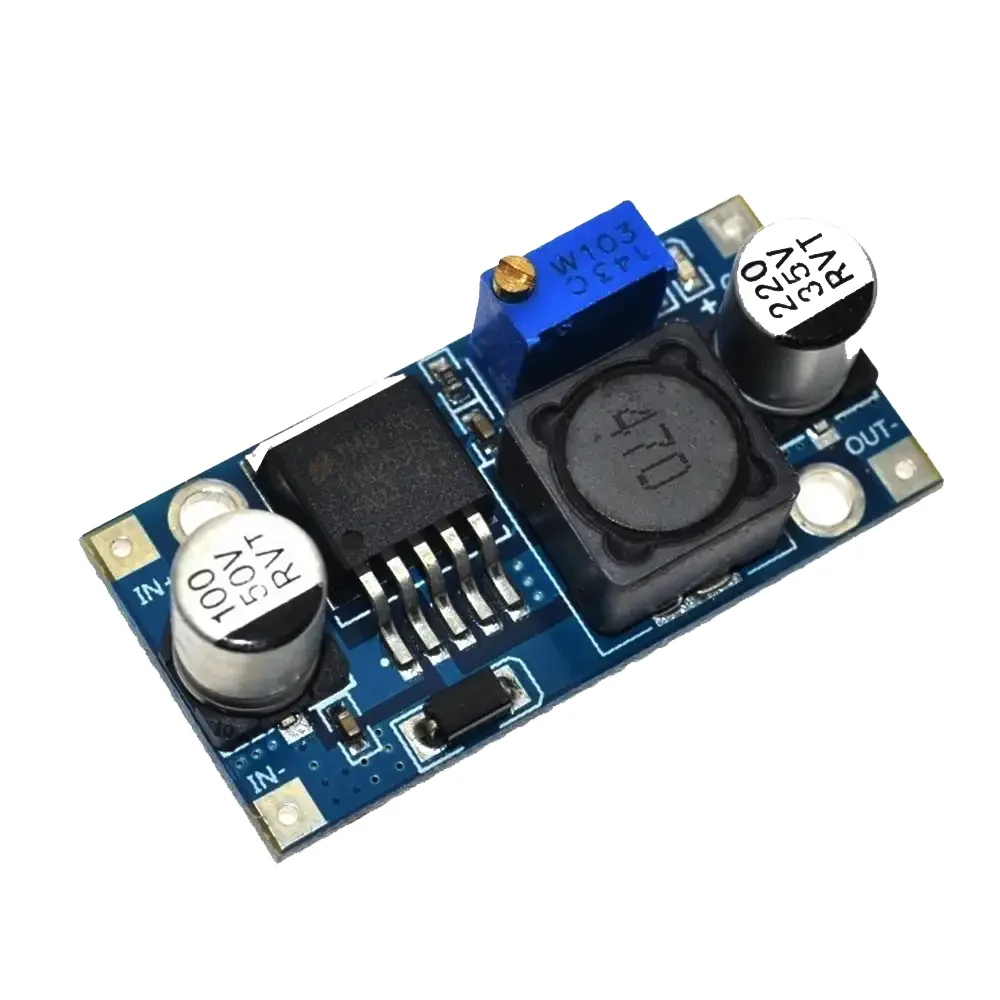 Regulador De Voltaje Step Down Lm2596 Entrada 4.5v-35v Salida 1.5v-30v 3a Ajustable